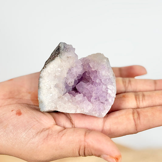 Amethyst Cluster - 106 Gm | Helps activating Third Eye & Psychic abilities