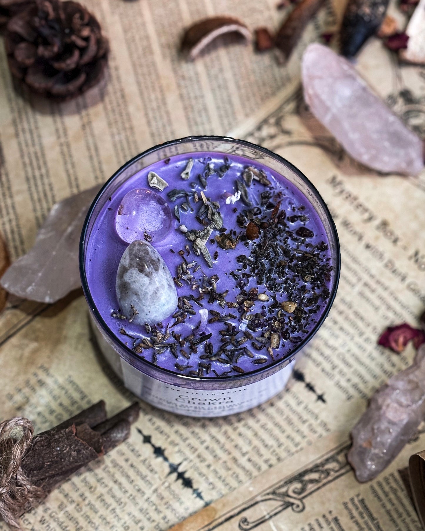 Crown Chakra Intention Candle