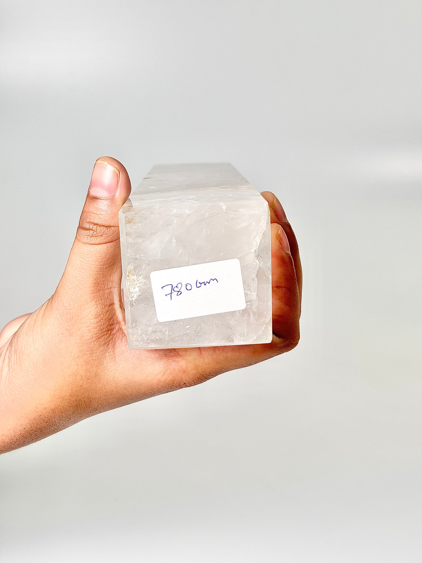 Four Facet Clear Quartz Tower – 780g - Amplify, Align & Awaken