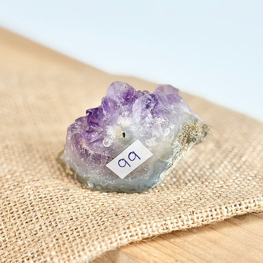 Amethyst Cluster - 99 Gm | Helps activating Third Eye & Psychic abilities