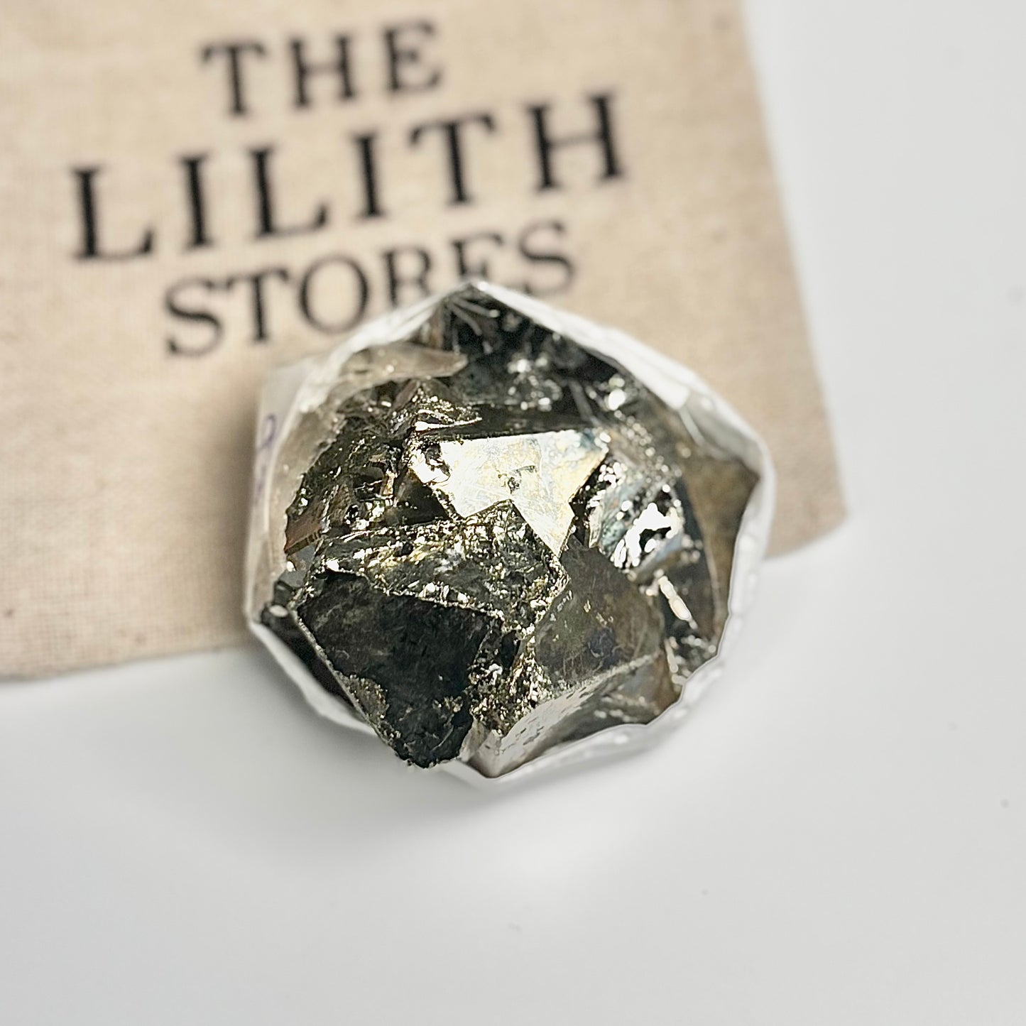 Peruvian Pyrite Cluster – 93g - Golden Brilliance & Striking Presence