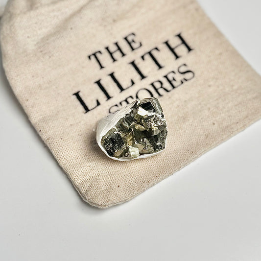 Peruvian Pyrite Cluster – 17g - Golden Brilliance & Striking Presence