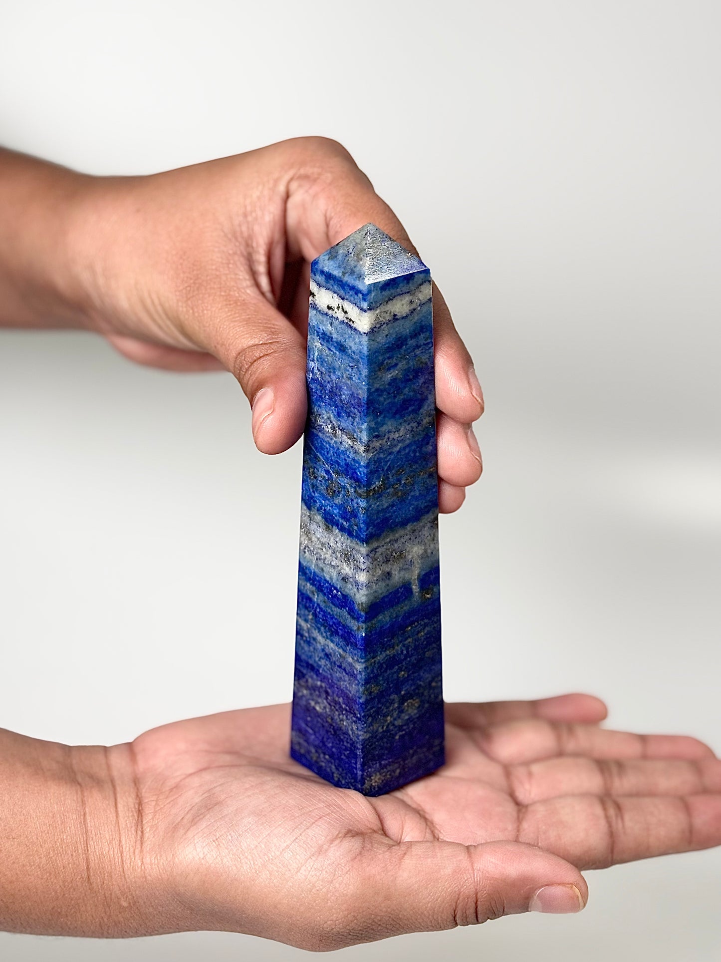 Four Facet Lapis Lazuli Tower – 200g (A) - Truth, Wisdom & Inner Power