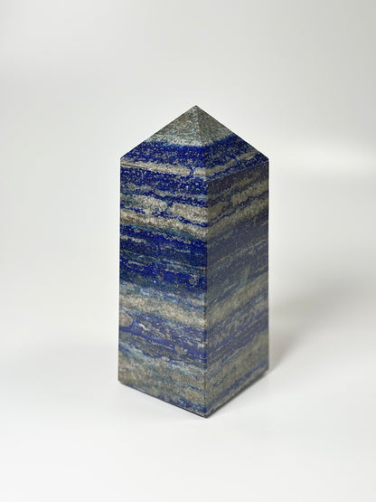 Four Facet Lapis Lazuli Tower – 2kg - Truth, Wisdom & Inner Power