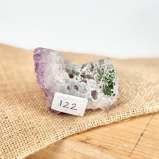 Amethyst Cluster - 122 Gm | Helps activating Third Eye & Psychic abilities