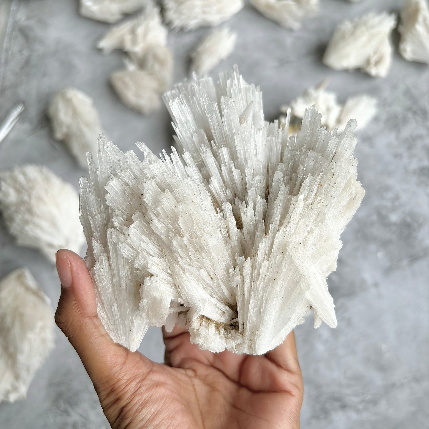 Scolecite cluster - 524 Gm | Inner Peace & Spiritual Transformation