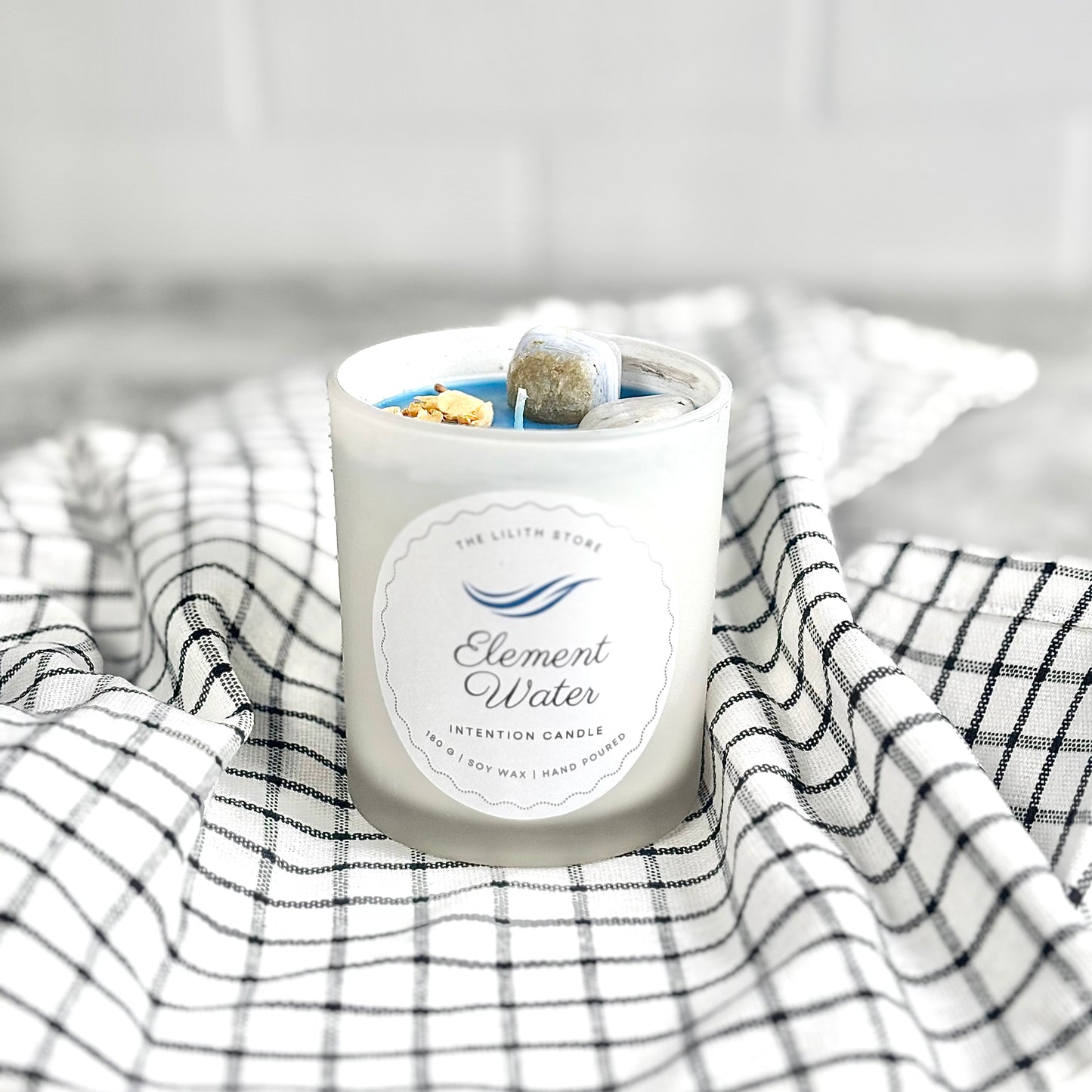 Elemental Water Intention Candle