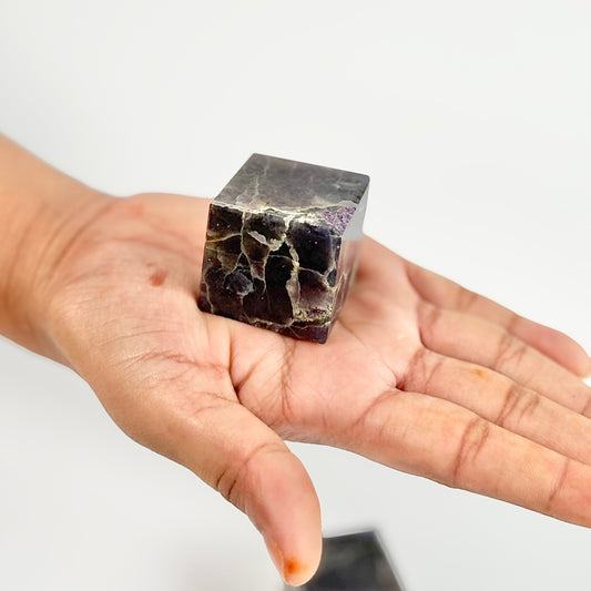 Amethyst Cube - Spiritual Clarity