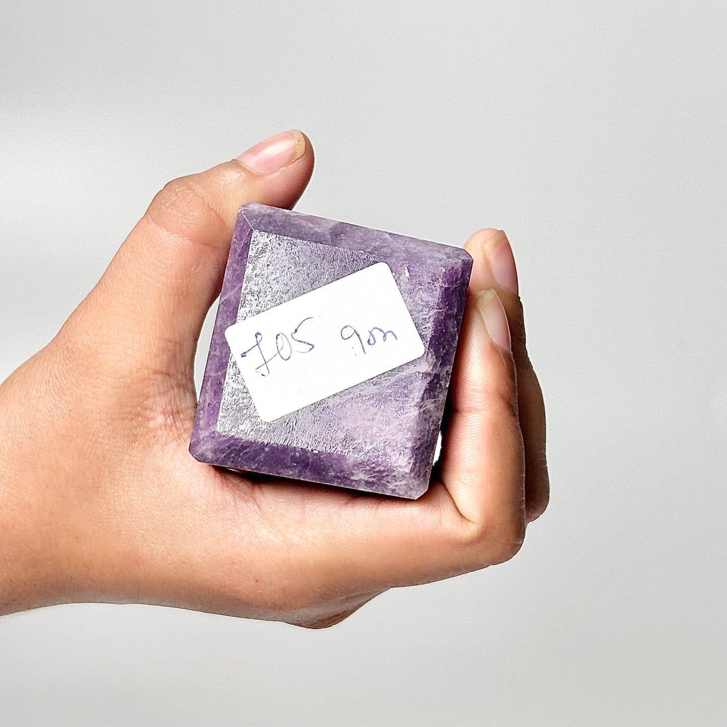 Four Facet Lepidolite Tower – 705g - Soft Tones & Steady Presence