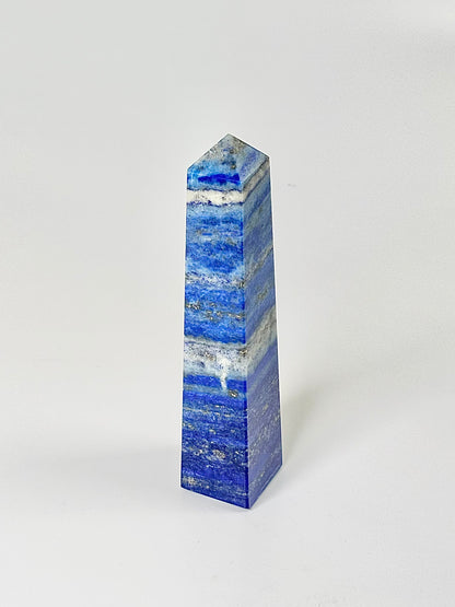 Four Facet Lapis Lazuli Tower – 200g (A) - Truth, Wisdom & Inner Power