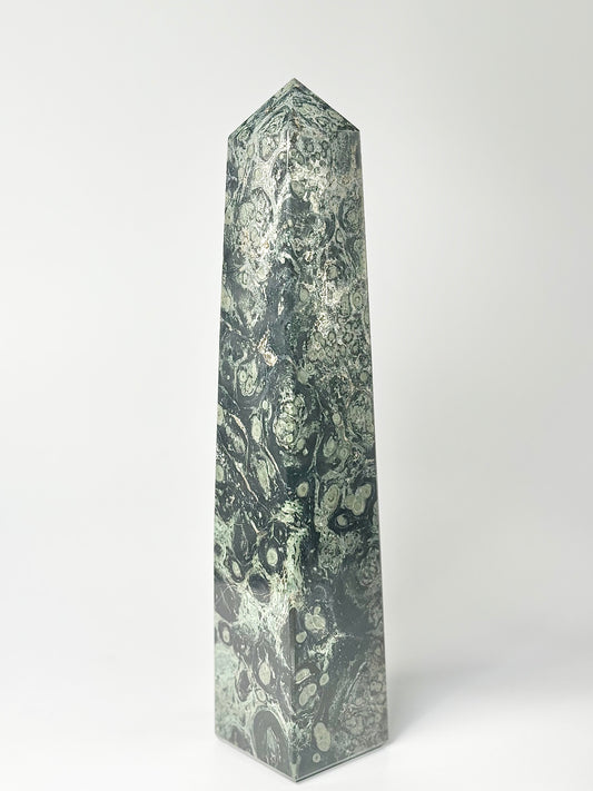 Four Facet Kambaba Jasper Tower – 1.3kg - Earthy Depth & Steady Presence