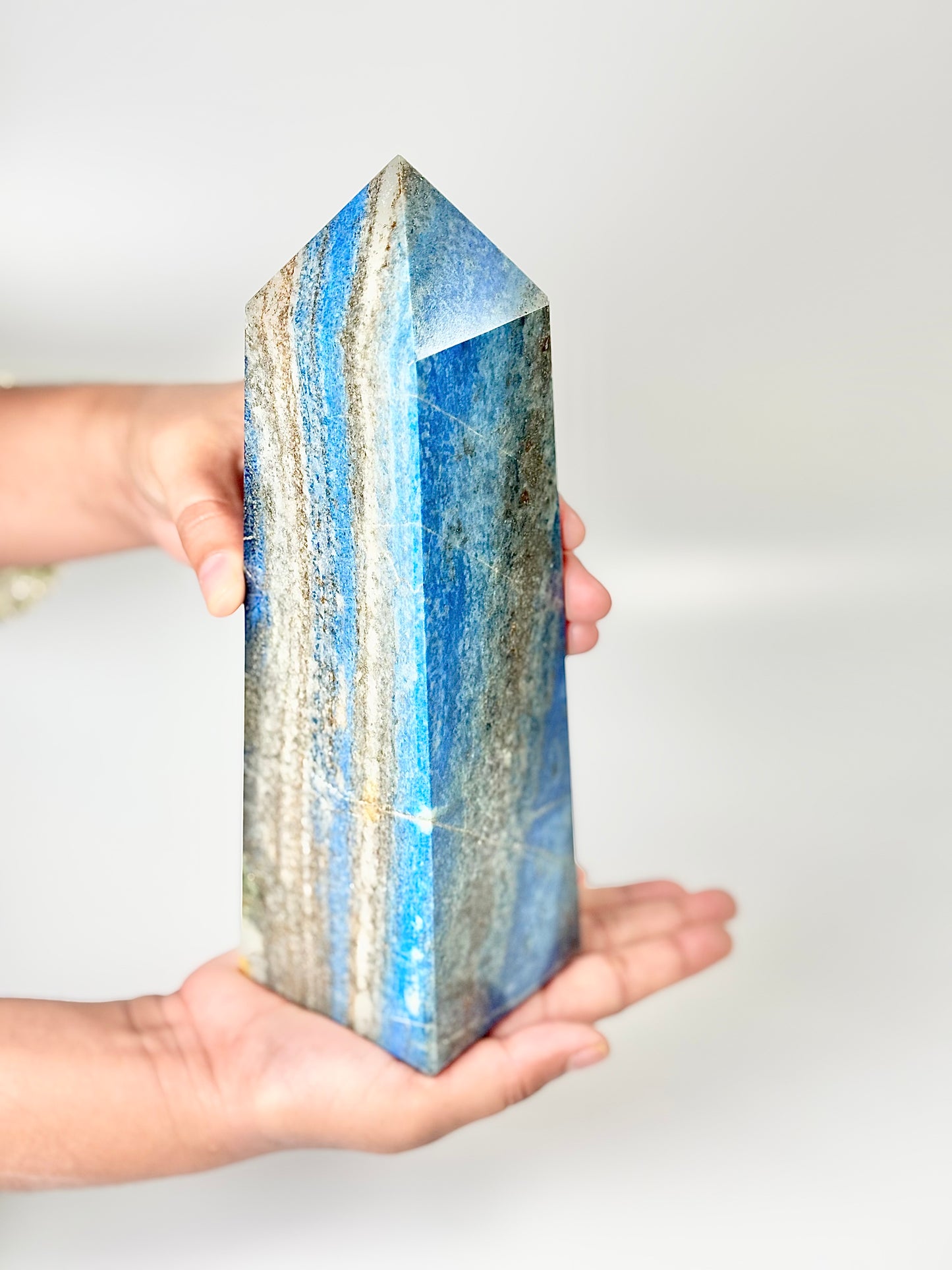 Four Facet Lapis Lazuli Tower – 1.9kg - Truth, Wisdom & Inner Power