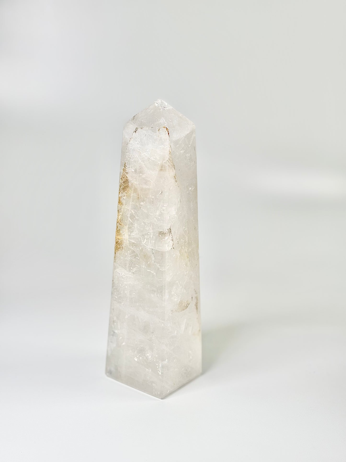 Four Facet Clear Quartz Tower – 930g - Amplify, Align & Awaken