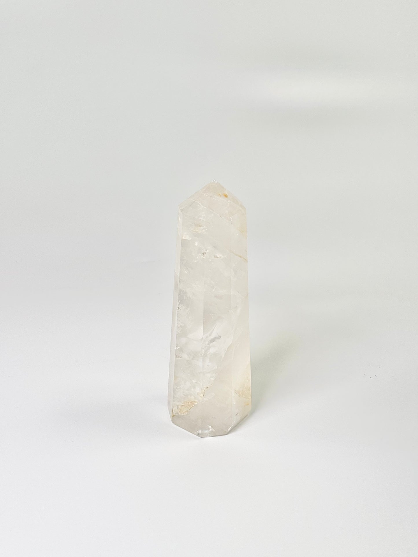 Eight Facet Clear Quartz Tower - 300g – Infinite Energy, Clarity & Manifestation