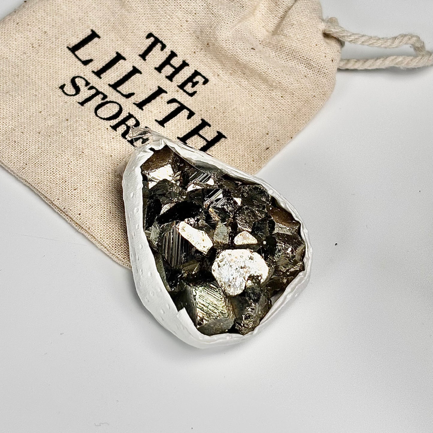 Peruvian Pyrite Cluster – 107g -Golden Brilliance & Striking Presence