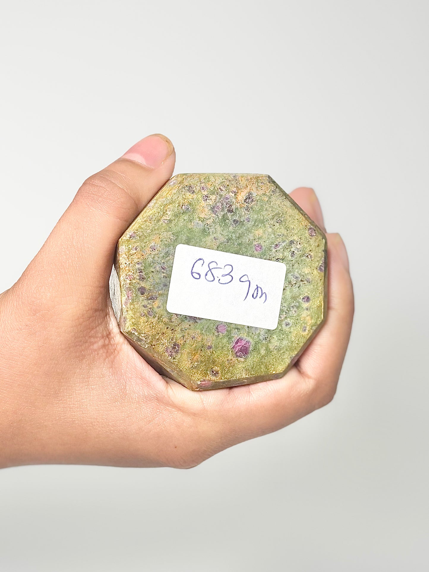 Eight Facet Ruby in Zoisite Tower – 683g - Vivid Colour & Balanced Design