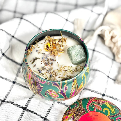 Self-Love Tin Container Soy Intention Candle - 100 g