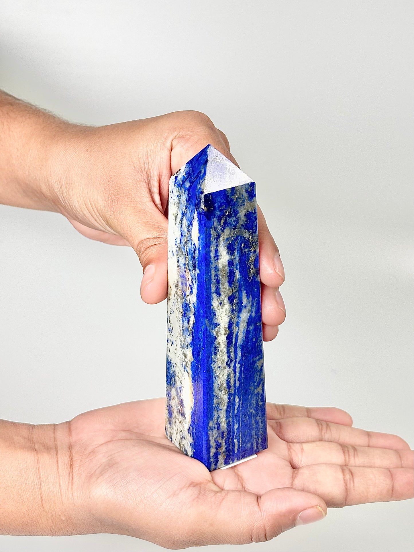 Four Facet Lapis Lazuli Tower – 200g - Truth, Wisdom & Inner Power