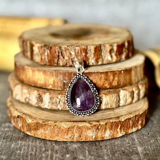 Amethyst Pendant – Calm, Clarity & Balance
