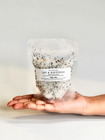 Joy & Happiness Bath & Foot Soak - Uplifting Ritual Blend
