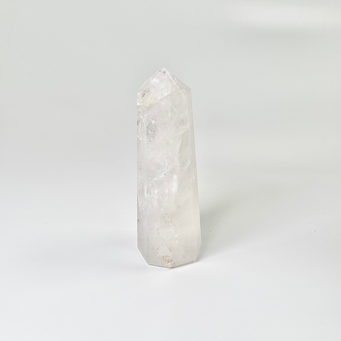 Eight Facet Clear Quartz Tower - 410g – Infinite Energy, Clarity & Manifestation