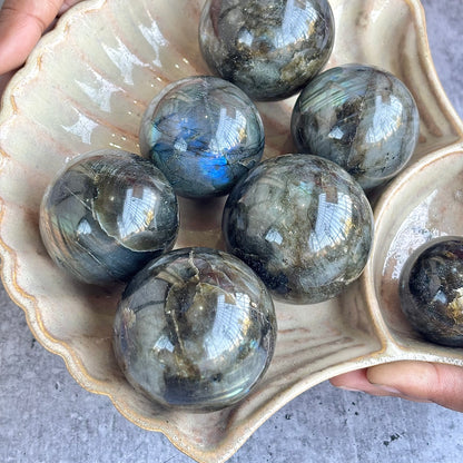 Labradorite Sphere | Promotes Spiritual Growth