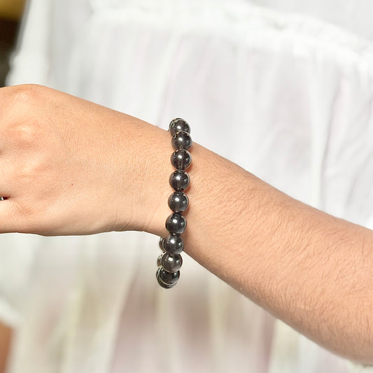 Tektite Bracelet 10mm – Cosmic Energy • Spiritual Expansion • Protection