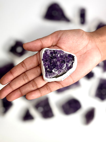 Natural Brazilian Amethyst Cluster