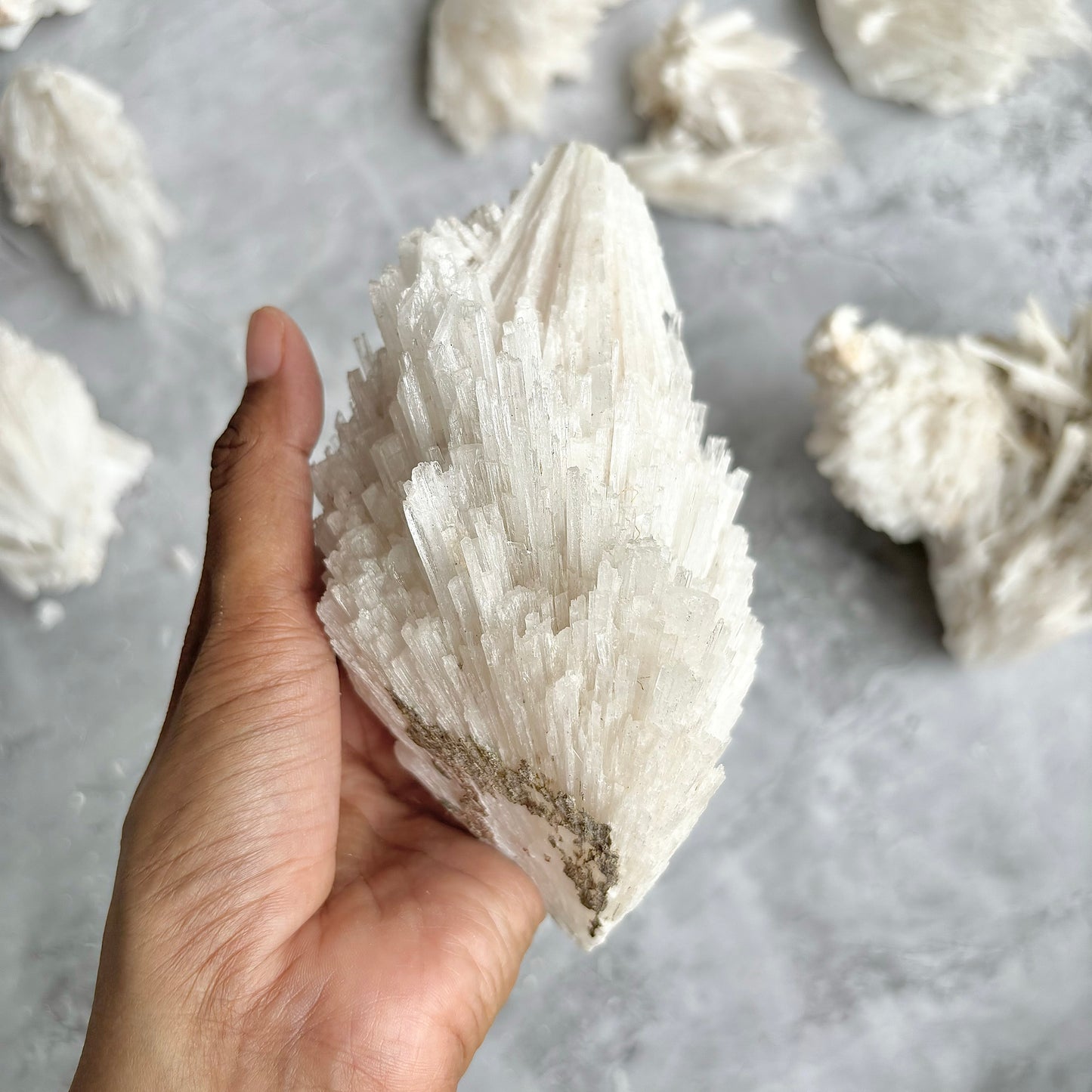 Scolecite cluster - 549 Gm | Inner Peace & Spiritual Transformation