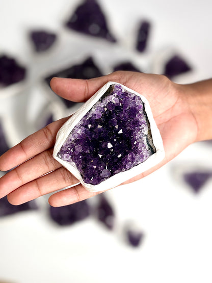 Natural Brazilian Amethyst Cluster