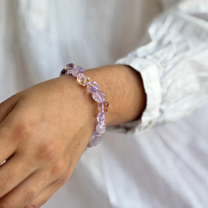 Ametrine Mini Tumble Bracelet | Balance Love relationships & maintain personal & Professional balance