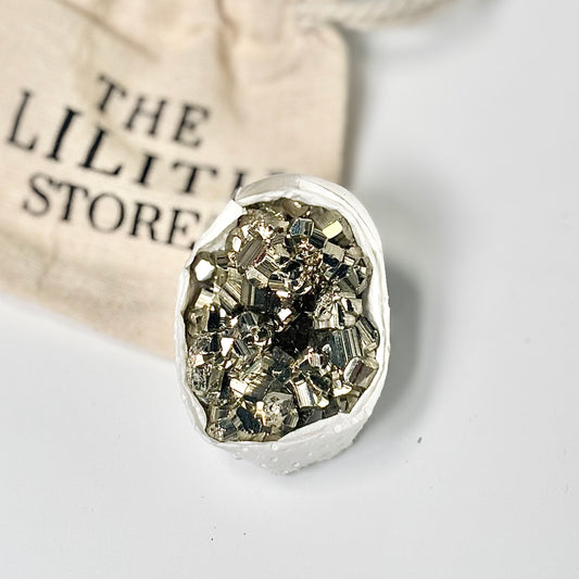 Peruvian Pyrite Cluster – 50g -Golden Brilliance & Striking Presence