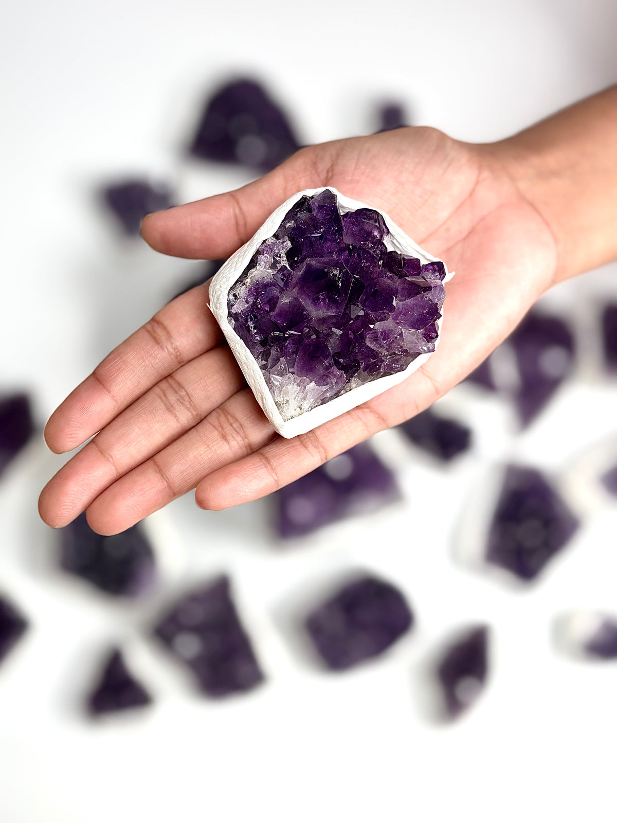 Natural Brazilian Amethyst Cluster