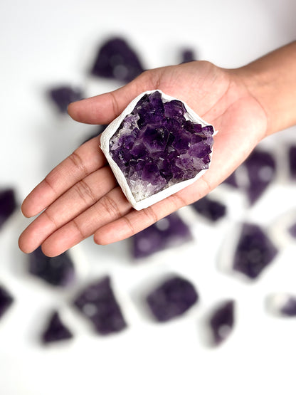 Natural Brazilian Amethyst Cluster
