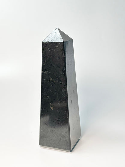 Four Facet Black Tourmaline Tower – 1.3 Kg - Strength, Stability & Refined Style