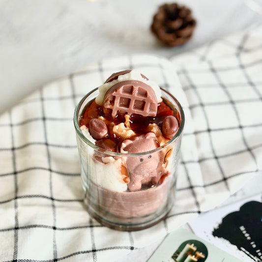 Coffee & Vanilla Loaded Dessert Decorative Soy Scented Candle