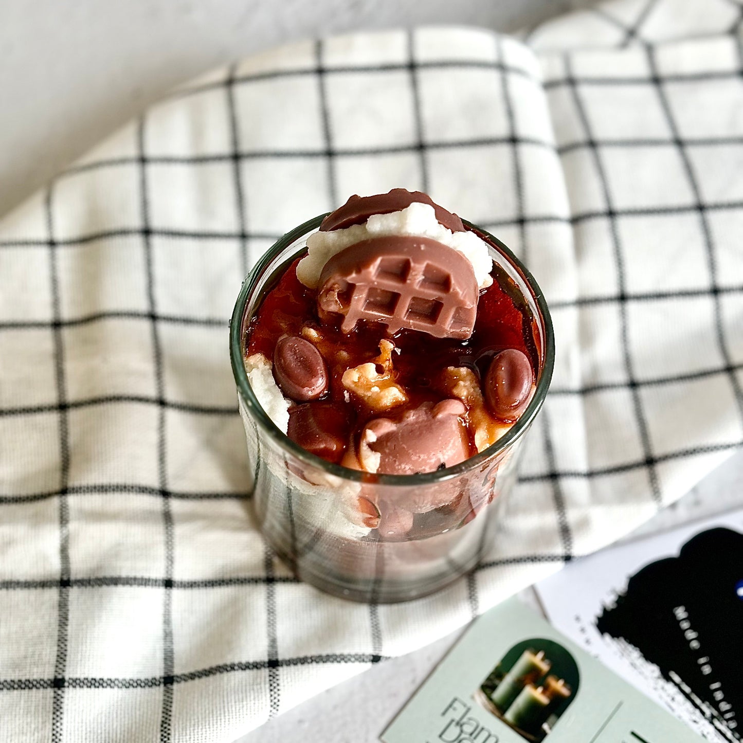 Coffee & Vanilla Loaded Dessert Decorative Soy Scented Candle