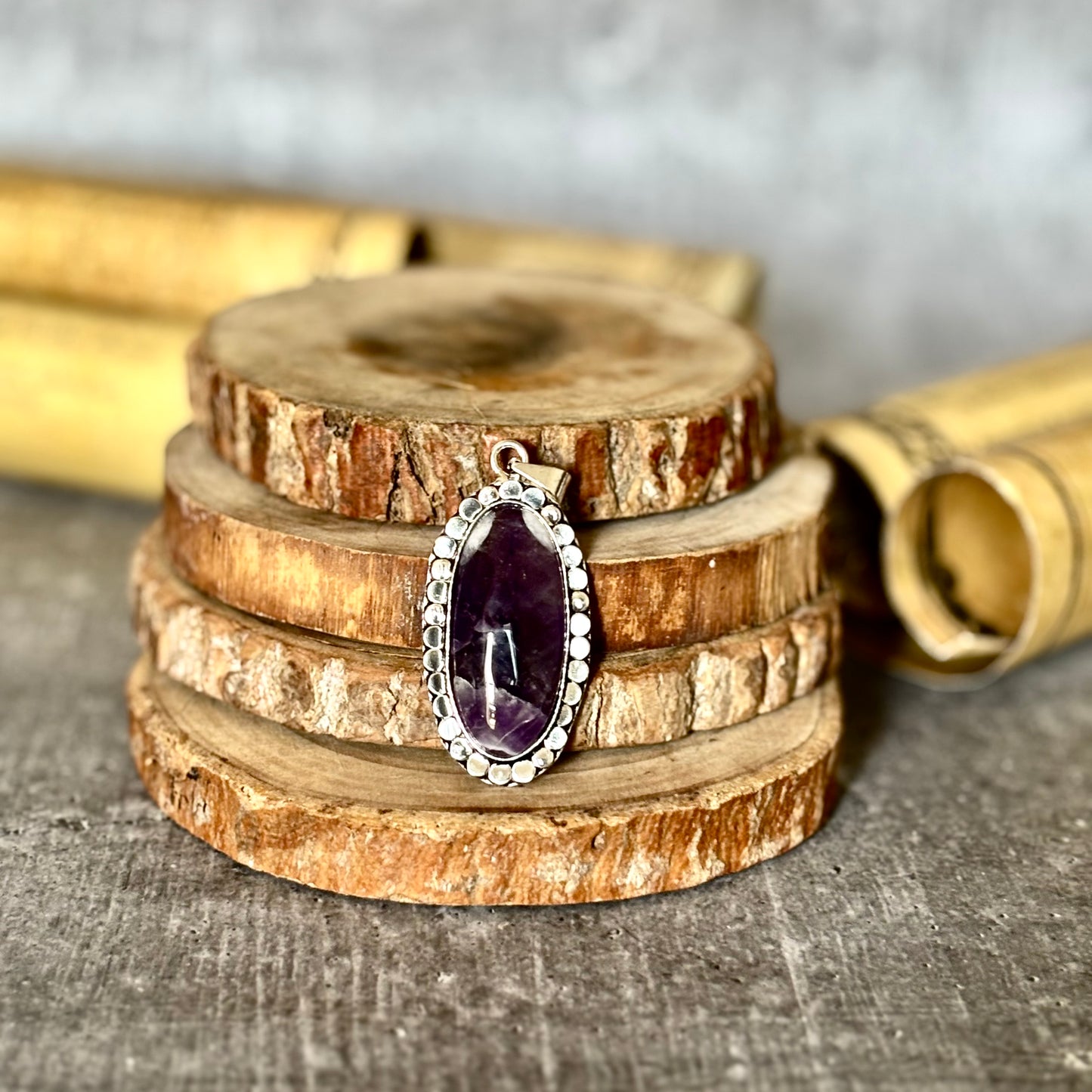 Amethyst Pendant – Calm, Clarity & Balance