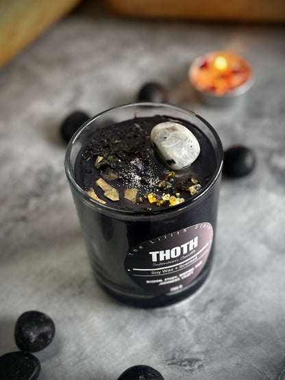 Thoth Altar Candle – 200 g Soy Wax Jar Candle for Ritual & Devotion