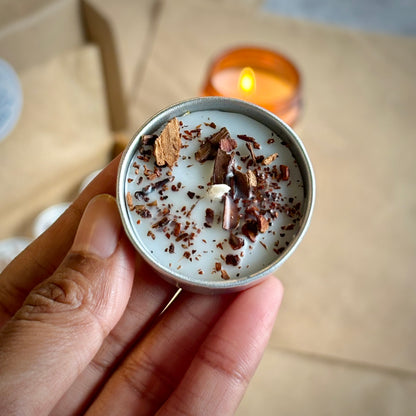 Cinnamon Infused Soy Wax Tealight Candles – Unscented