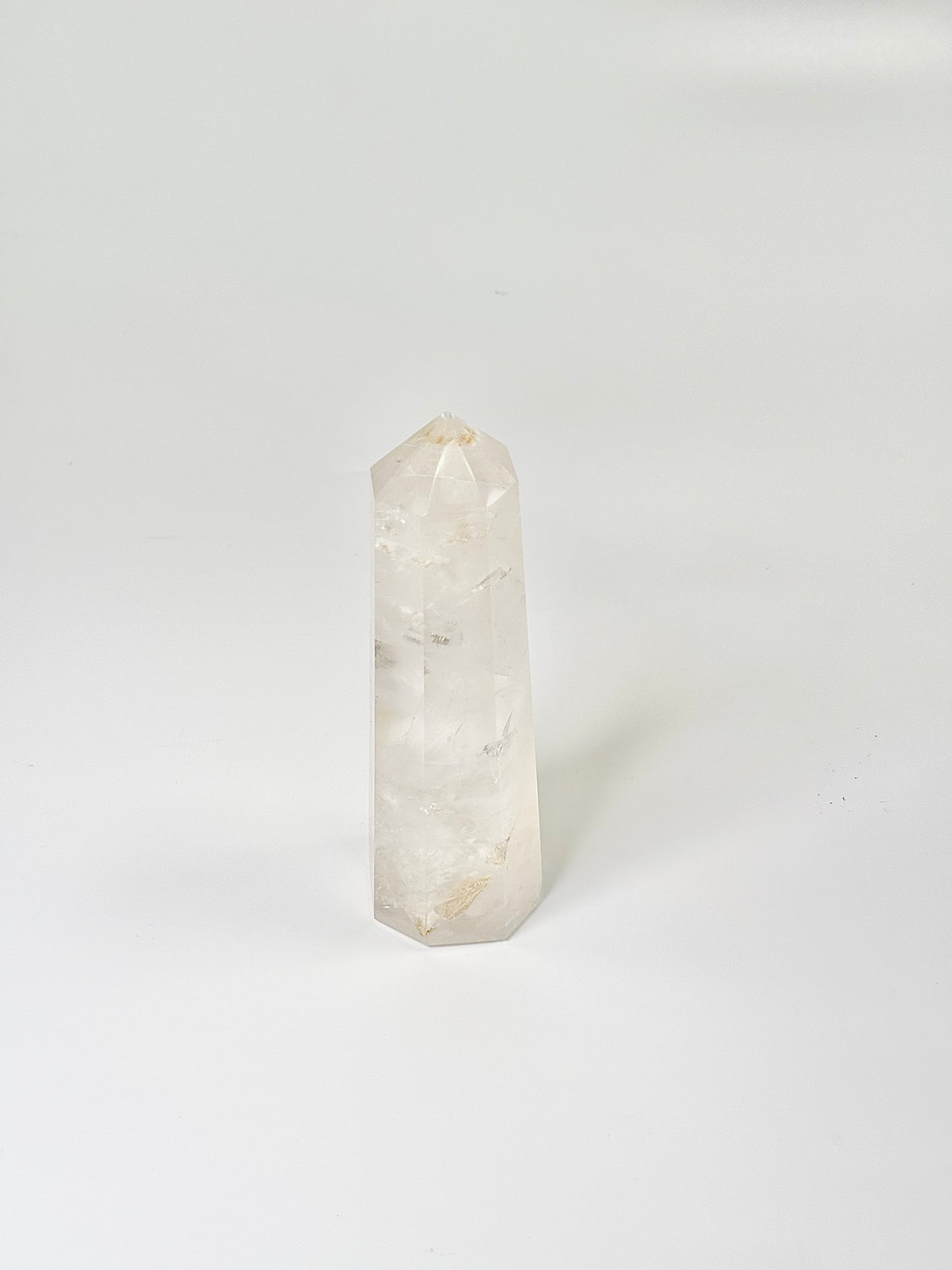 Eight Facet Clear Quartz Tower - 300g – Infinite Energy, Clarity & Manifestation