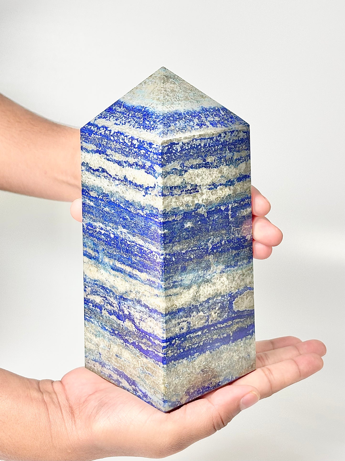 Four Facet Lapis Lazuli Tower – 2kg - Truth, Wisdom & Inner Power