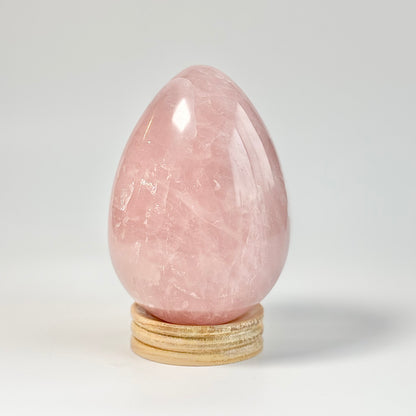 Rose Quartz Large Egg Carving – 1.5 Kg | Stone of Love & Self Love