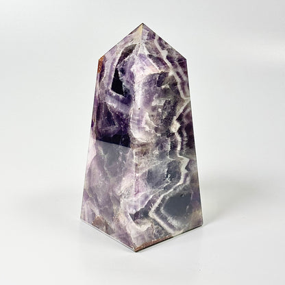 Four Facet Chevron Amethyst Tower – 1170g - Amplified Intuition & Focused Healing