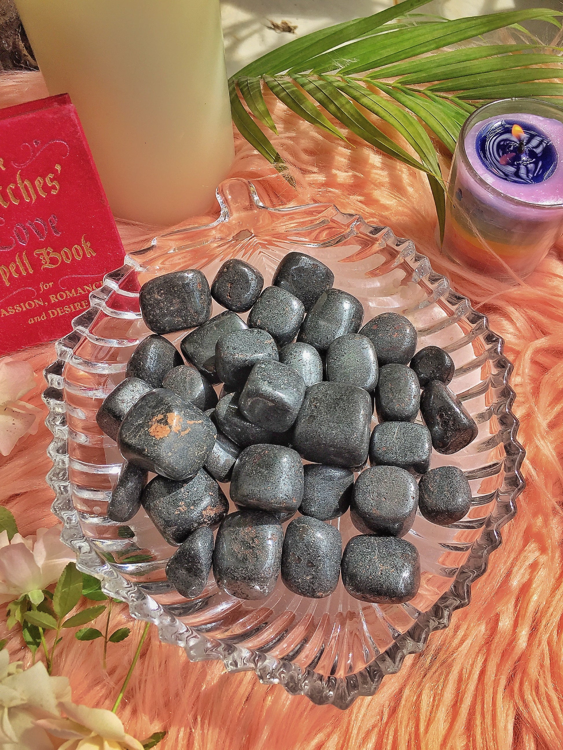 Hematite Tumble Stone | Protection & Grounding Crystal