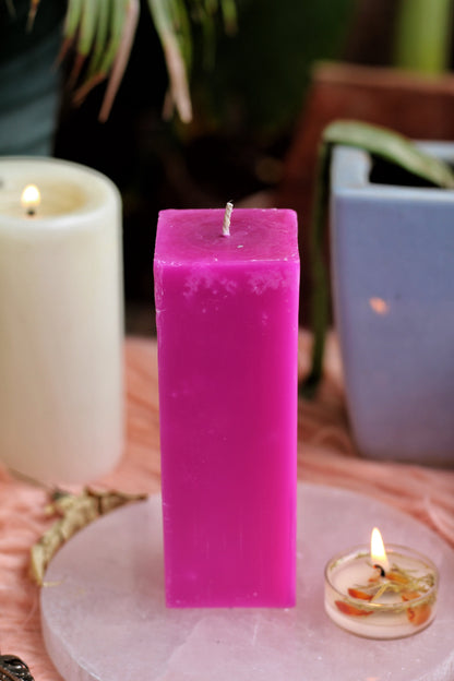 Pink Pillar Candle | For Spellwork