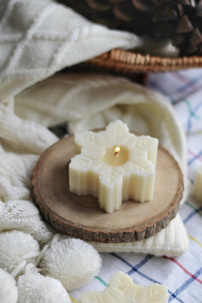 Snowflake Soy Candle | Pack of 5