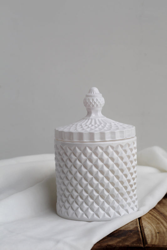 White Diamond jar | Soy Candle