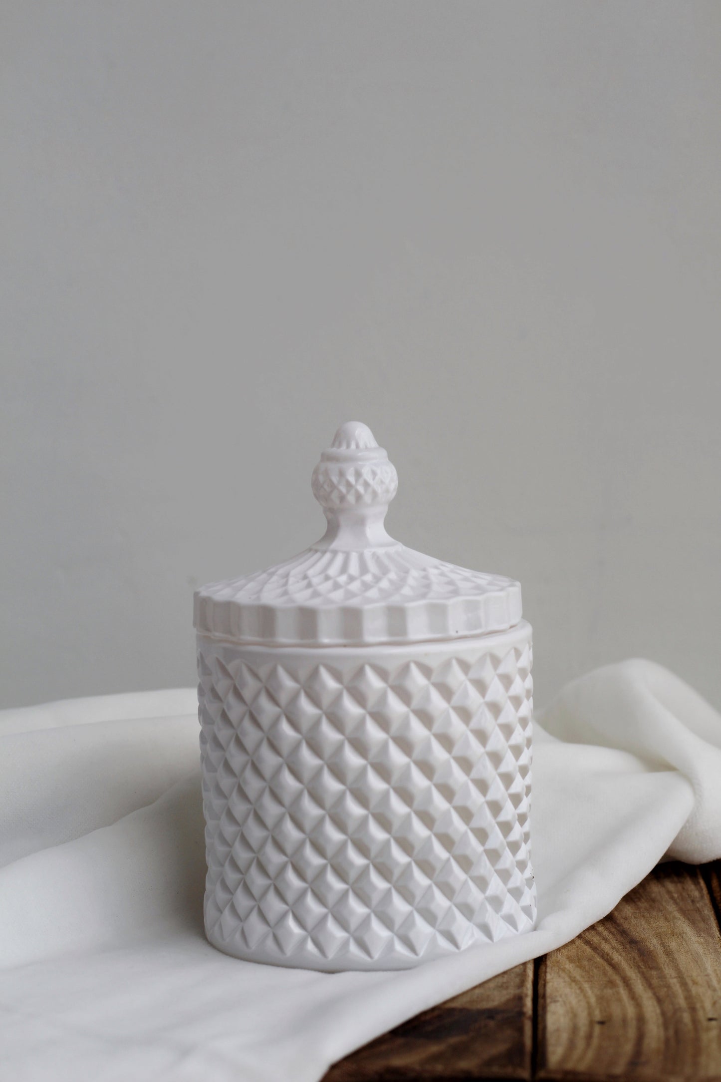 White Diamond jar | Soy Candle