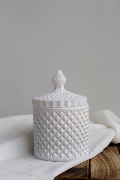 White Diamond jar | Soy Candle
